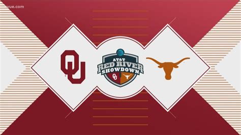 RED RIVER SHOWDOWN Texas Longhorns vs. Oklahoma .